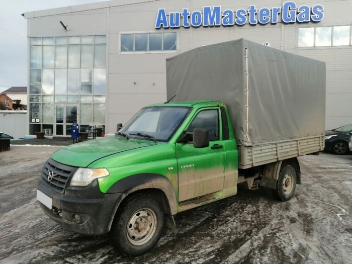 Установка ГБО на Уаз  Профи 2017 г., ГБО 4 поколения, пропан LANDI RENZO (Италия), двигатель 2.7л. 4 цилиндра