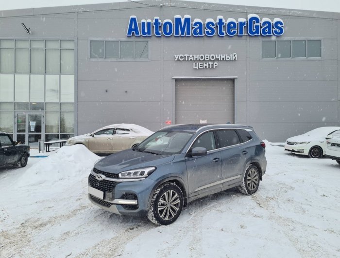 Установка ГБО на Chery Tiggo 8 2021г., ГБО 4 поколения, пропан 4SAVE (Польша), двигатель 1,5 л. 4 цилиндра