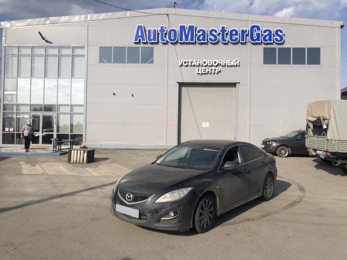 Установка ГБО на Mazda 6 2010г., ГБО 4 поколения, пропан LANDI RENZO (Италия), двигатель 2.0л. 4 цилиндра