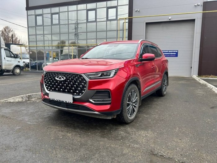 Установка ГБО на Chery Tiggo 8 Pro Max 2022  г., ГБО 4 поколения, пропан EuropeGas (Польша), двигатель 2.0 л. 4 цилиндра