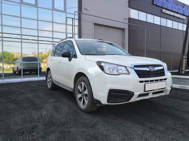 Установка ГБО на Subaru Forester 2018г., ГБО 4 поколения, пропан LANDI RENZO (Италия), двигатель 2.5л. 4 цилиндра