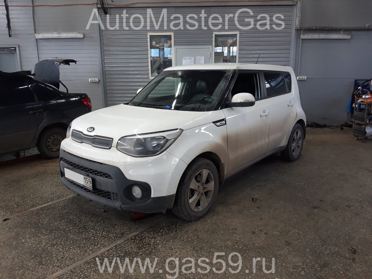 Установка ГБО на Kia Soul 2018г., ГБО 4 поколения, пропан LANDIRENZO (Италия), двигатель 1.6л. 4 цилиндра