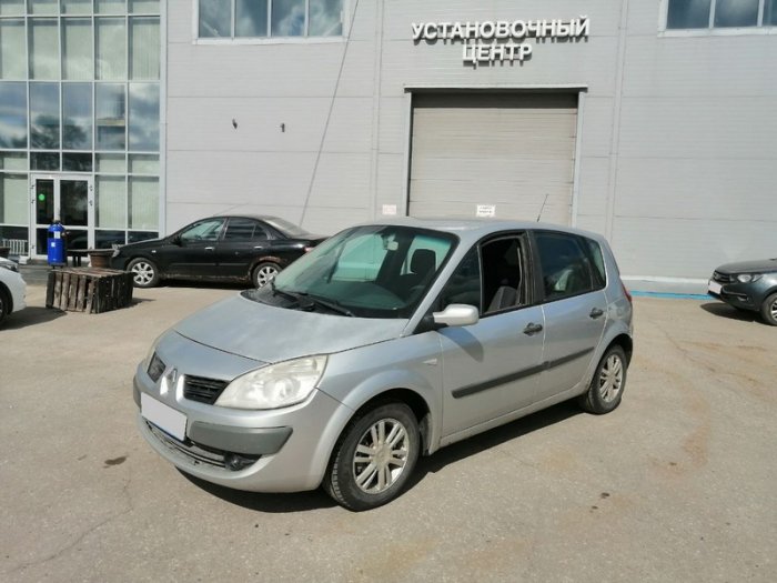 Установка ГБО на Renault Scenic 2007 г., ГБО 4 поколения,  пропан OMVL (Турция), ДВС 1,6 л.  4 цилиндра