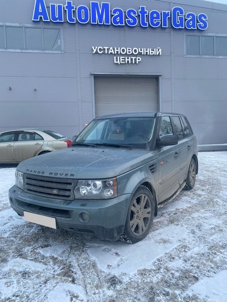 Установка ГБО на Land Rover Range Rover Sport 2006 г., ГБО 4 поколения, пропан 4SAVE (Польша), двигатель 4.4 л. 8 цилиндров