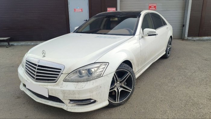 Установка ГБО на Mercedes-Benz  S500 2008 г., ГБО 4 поколения, пропан OMVL (Италия), двигатель 5,5 л. 8 цилиндров