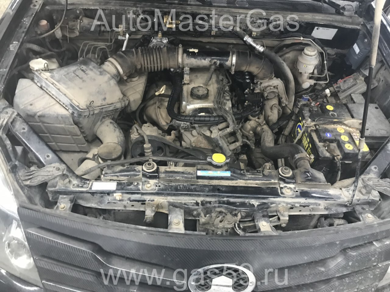 Установка ГБО на Great Wall Hover H5 2013г., ГБО 4 поколения, пропан LANDIRENZO (Италия), двигатель 2.0л. 4 цилиндра