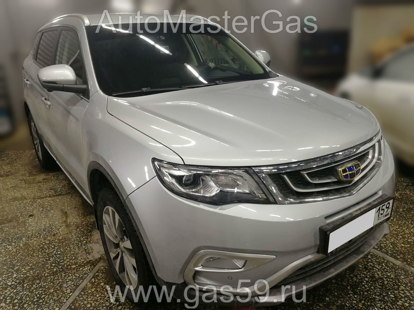 Установка ГБО на Geely Atlas 2019г., ГБО 4 поколения, пропан LANDIRENZO (Италия), двигатель 2.4л. 4 цилиндра 149 л.с.
