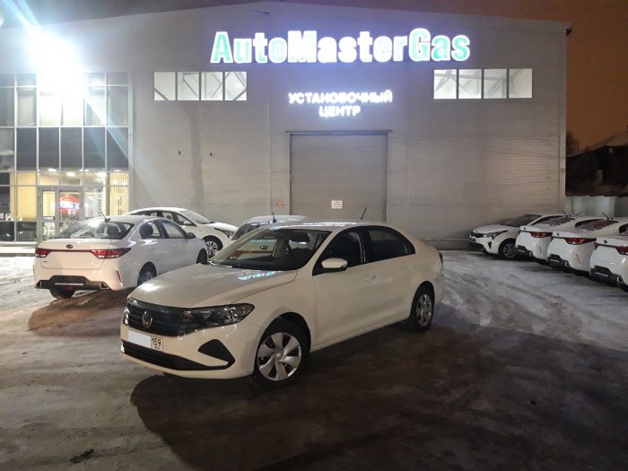 Установка ГБО на Volkswagen Polo 2020г., ГБО 4 поколения, метан AEB (Италия), двигатель 1.6л. 4 цилиндра