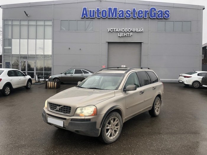 Установка ГБО на Volvo XC90 2003г., ГБО 4 поколения, пропан LANDI RENZO (Италия), двигатель 2.9л. 6 цилиндров