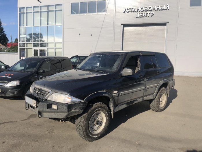 Установка ГБО на SsangYong Musso 2008г., ГБО 4 поколения, пропан LANDIRENZO (Италия), двигатель 3.2л. 6 цилиндров