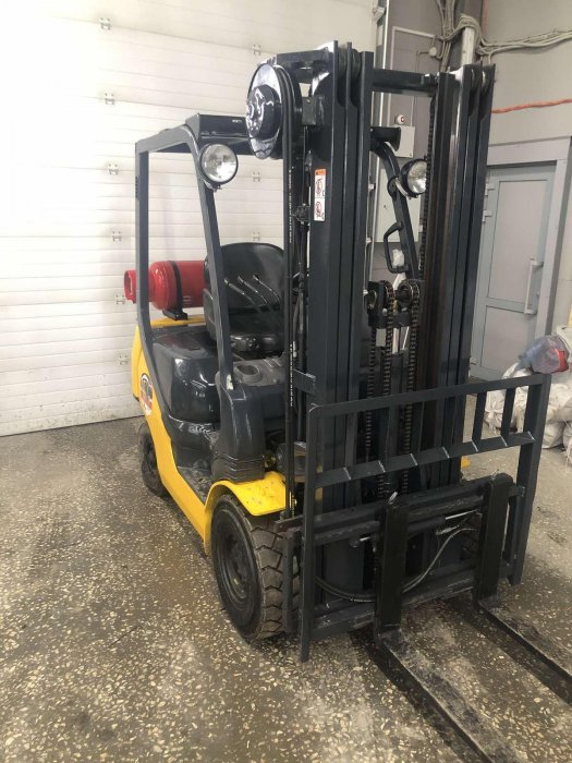 Установка ГБО на погрузчик KOMATSU FG15T-20 2009г., ГБО 2 поколения, пропан Lovato (Италия)