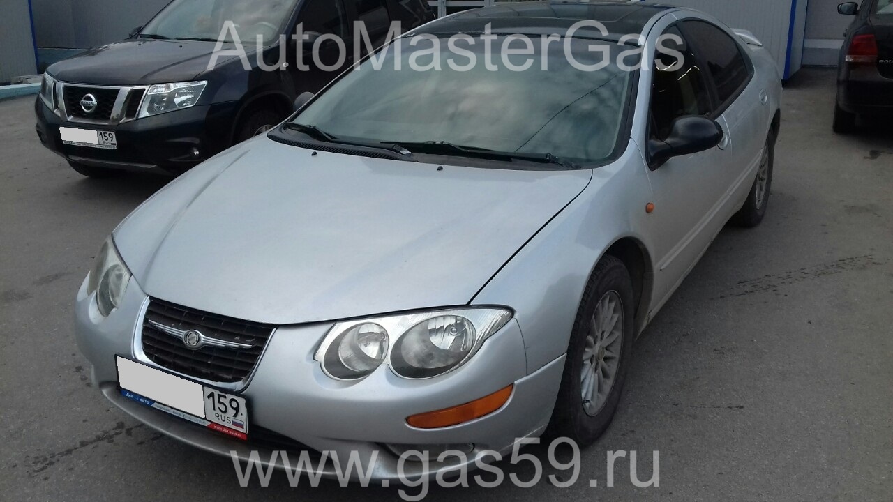 Установка ГБО на Chrysler 300M 2000г., ГБО 4 поколения, пропан LANDIRENZO (Италия), двигатель 3.0л. 6 цилиндров