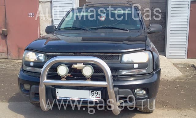 Установка ГБО на Chevrolet TrailBlazer, ГБО 4-ко поколения BRC P&D (Италия), баллон 103 л